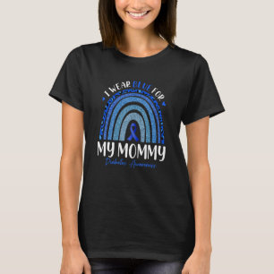 Camiseta Eu Visto Azul Para A Consciência Da Diabetes Da Ma