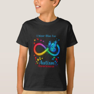 Camiseta Eu Visto Azul Para Consciência Autismo - Consciênc