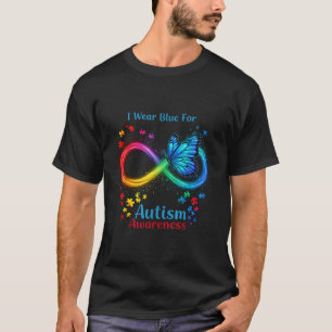 Camiseta Eu Visto Azul Para Consciência Autismo - Consciênc
