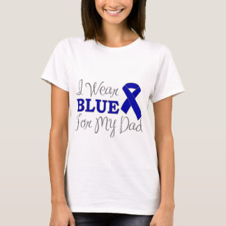 Camiseta Eu Visto Azul Para Meu Pai (Fita De Consciência Az