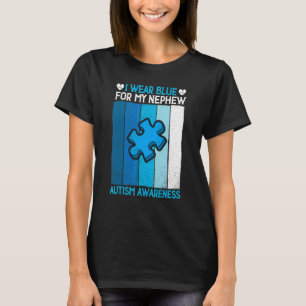 Camiseta Eu Visto Azul Para Meu Soberano Autismo Soberano M