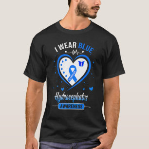 Camiseta Eu Visto Azul Para O Guerreiro Da Consciência Hidr