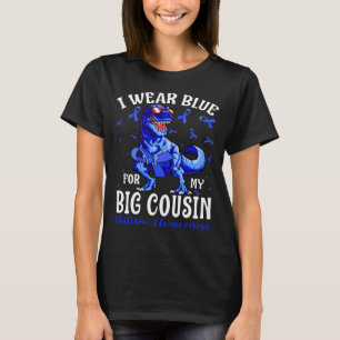 Camiseta Eu Visto Azul Para O Meu Grande Din De Consciência