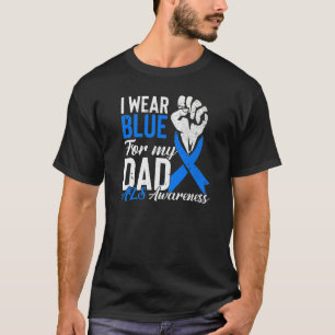 Camiseta Eu Visto Azul Para O Meu Pai Als - A Guerra da Con