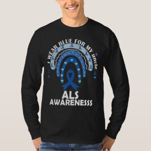 Camiseta Eu Visto Azul Para O Meu Tio Apoio A Alem Da Coste