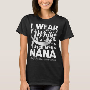 Camiseta Eu Visto Branco Para A Minha Nana Múltipla Heredit