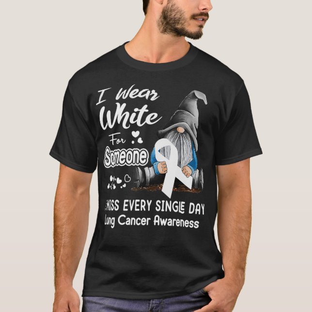 Camiseta Eu Visto Branco Para Alguém Que Sinto Falta Do Can (Frente)