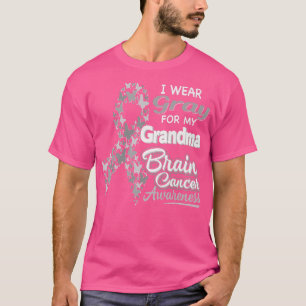 Camiseta Eu visto Cinzas para a consciência do Cancer do cé
