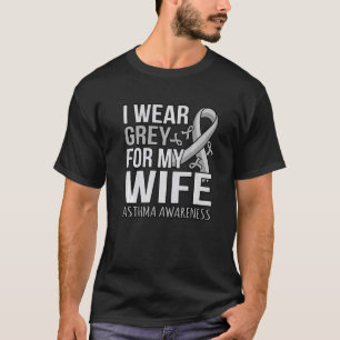 Camiseta Eu Visto Cinzas Para A Friso Mês De Consciência Da