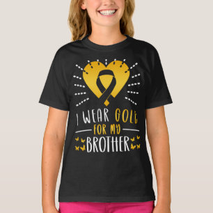 Camiseta Eu Visto Dourado Para Meu Coração Irmão
