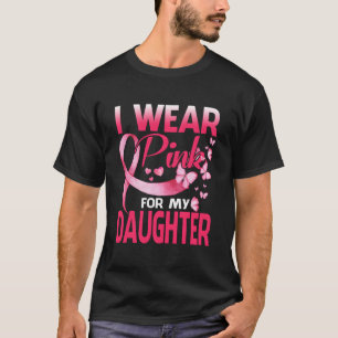 Camiseta Eu Visto K Para Minha Filha Borboleta Cancer