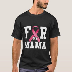 Camiseta Eu Visto K Para Minha Mãe Cancer Sensibilização Ri