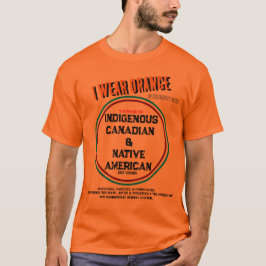 Camiseta Eu Visto Laranja