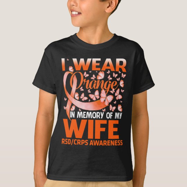 Camiseta Eu Visto Laranja Para A Minha Esposa Sd Crps Consc (Frente)