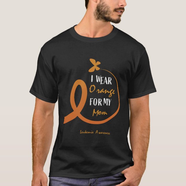 Camiseta Eu Visto Laranja Para A Minha Mãe Dar Consciência  (Frente)