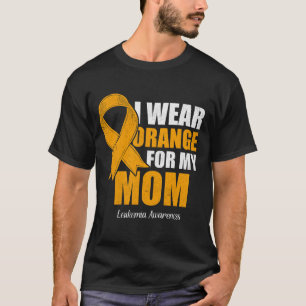 Camiseta Eu Visto Laranja Para A Minha Mãe Sensibilizar A L