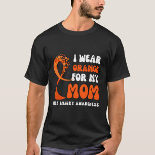 Camiseta Eu Visto Laranja Para Minha Mãe.