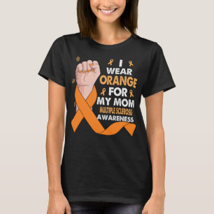 Camiseta Eu Visto Laranja Para Minha Mãe MÚLTIPLO