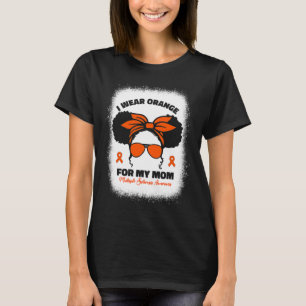 Camiseta Eu Visto Laranja Para Minha Mãe Sra. Múltipla Escl