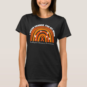 Camiseta Eu Visto Laranja Para Minha Mãe Sra. Múltipla Escl