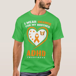 Camiseta Eu Visto Laranja Para O Mês De Consciencialização