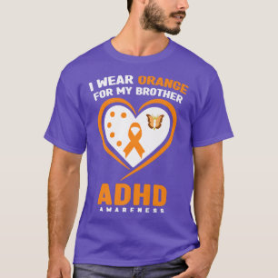 Camiseta Eu Visto Laranja Para O Mês De Consciencialização
