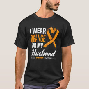 Camiseta Eu Visto Laranja Para O Meu Câncer de rim De Supor