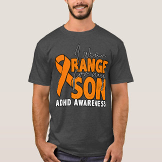 Camiseta Eu Visto Laranja Para O Meu Filho