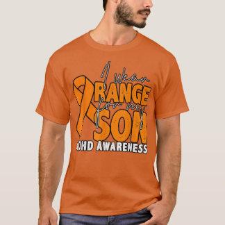 Camiseta Eu Visto Laranja Para O Meu Filho