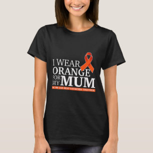 Camiseta Eu Visto Laranja Por Mãe Para Que Nós Possamos Com