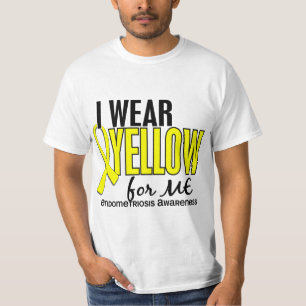 Camiseta Eu visto o amarelo para mim a endometriose 10