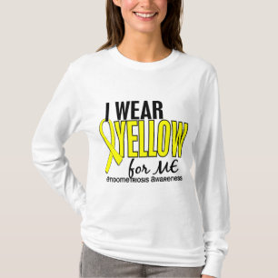 Camiseta Eu visto o amarelo para mim a endometriose 10