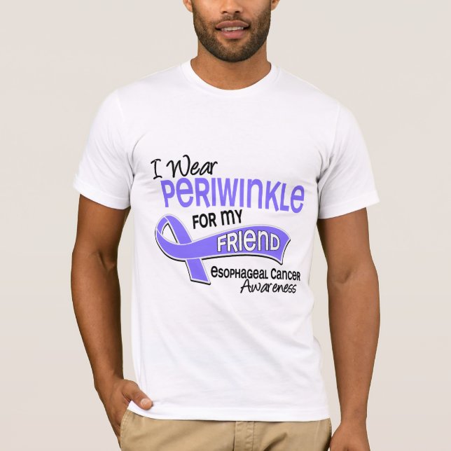 Camiseta Eu visto o cancer esofágico do amigo da pervinca (Frente)