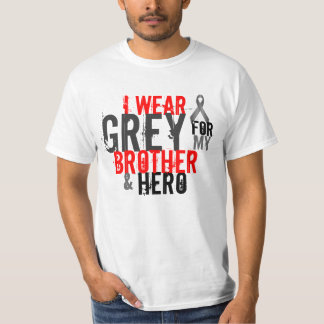 Camiseta eu visto o cinza para meus irmão e herói