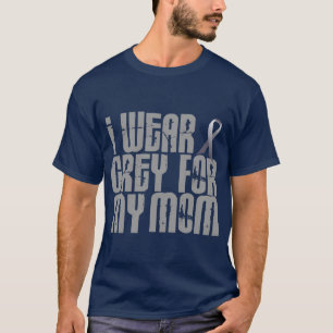 Camiseta Eu visto o cinza para minha MAMÃ 16