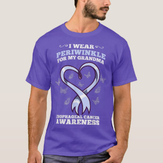 Camiseta Eu Visto O Pergueiro Para O Cancer Esofágico Da Mi