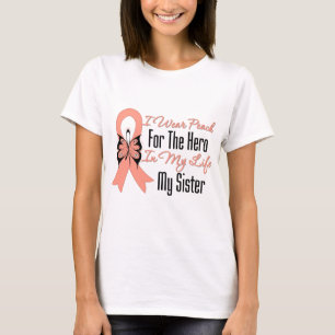 Camiseta Eu visto o pêssego para o herói em minha vida…