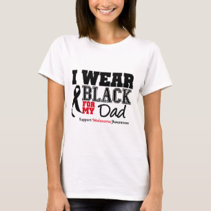 Camiseta Eu visto o preto para meu pai