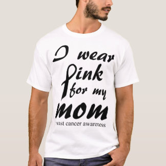 Camiseta Eu visto o rosa para minha luta do sobrevivente de