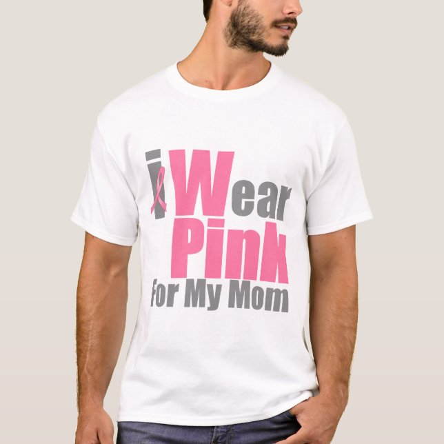 Camiseta Eu visto o rosa para minha mamã (Frente)