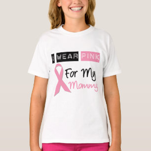 Camiseta Eu visto o rosa para minhas mamães