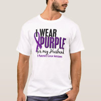 Eu visto o roxo para meu câncer de pâncreas do