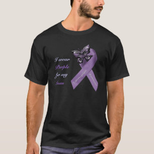 Camiseta Eu visto o roxo para o meu….