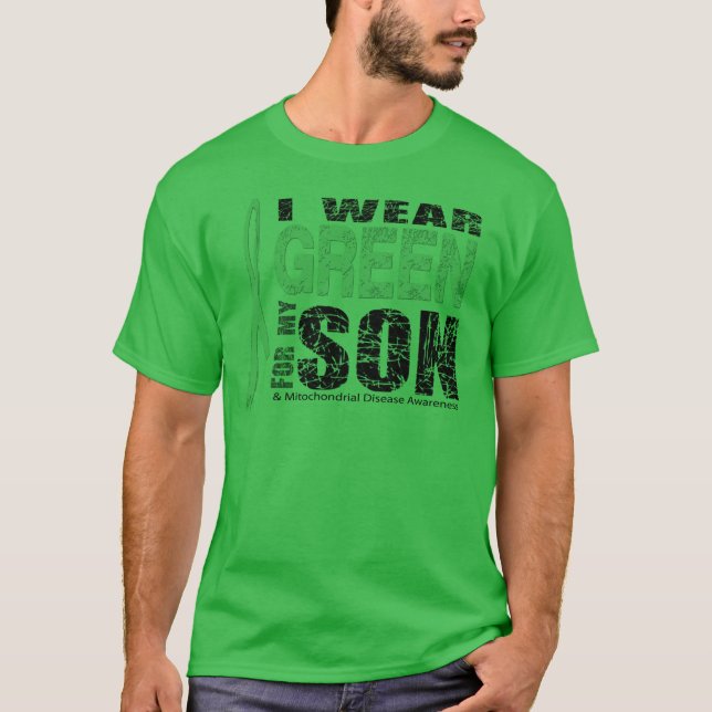 Camiseta Eu visto o verde para meu filho (Frente)