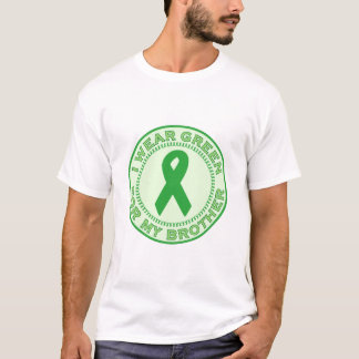 Camiseta Eu visto o verde para meu irmão
