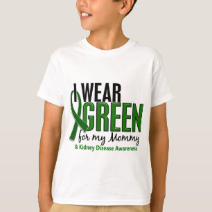 Camiseta Eu visto o verde para minha doença renal das