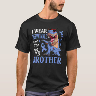 Camiseta Eu Visto Pergueiro Para O Meu Irmão Cancer De Estô