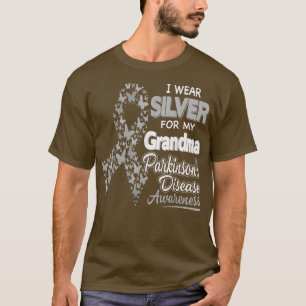 Camiseta Eu Visto Prata Para Minha Avó Doença De Parkinson