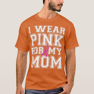 Camiseta Eu Visto Rosa para a Consciência do Cancer da Mama