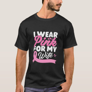 Camiseta Eu Visto Rosa Para A Consciência Do Cancer Da Min